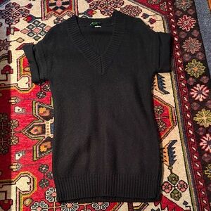 EUC J. Crew Women’s Tunic V-Neck Wool Sweater